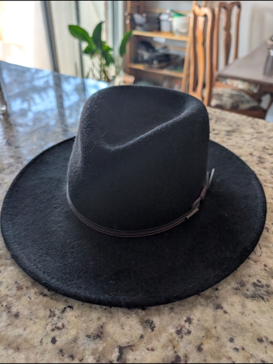 Stetson Accessories - Stetson Bozeman Black 100% Wool Crushable Hat